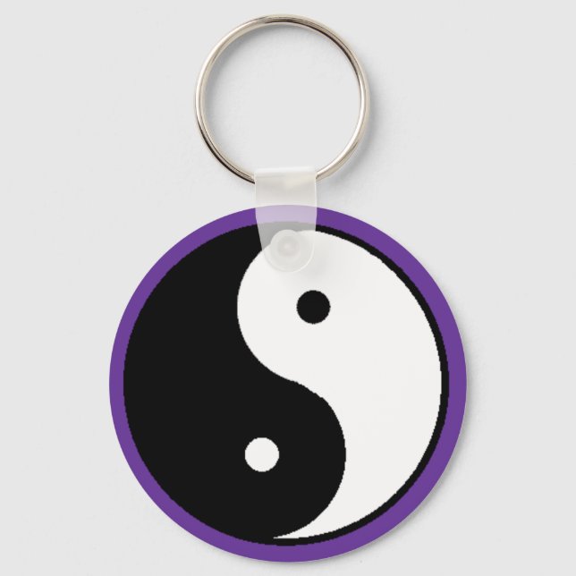 Porte-clés yin yang (Recto)