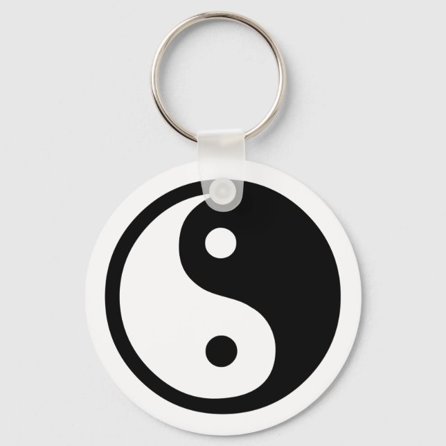 Porte-clés Yin Yang (Recto)