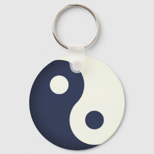Porte-clés Yin-Yang simple