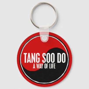 Porte-clés Yin Yang Tang Soo font 1