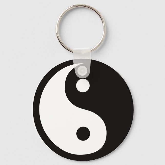 Porte-clés ying yang (Recto)