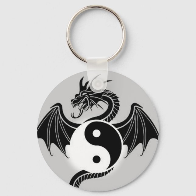 Porte-clés Ying-Yang Dragon (Recto)
