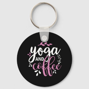 Porte-clés Yoga Lover   Yoga Et Café