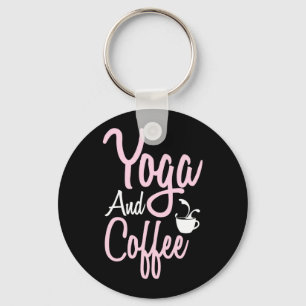 Porte-clés Yoga Lover Yoga Et Café