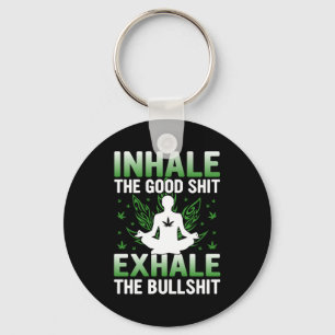 Porte-clés Yoga Lover   Yoga Inhale Le Bon