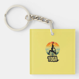 Porte-clés Yoga, Paix intérieure