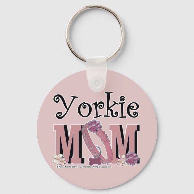 Porte-clés Yorkie MOM (Recto)
