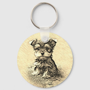Porte-clés Yorkie, Nature, animal