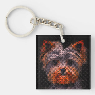 Porte-clés Yorkie, Yorkshire Terrier, Chiot