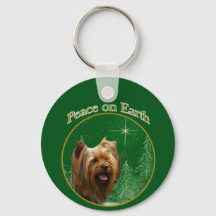 Porte-clés Yorkshire Terrier Paix