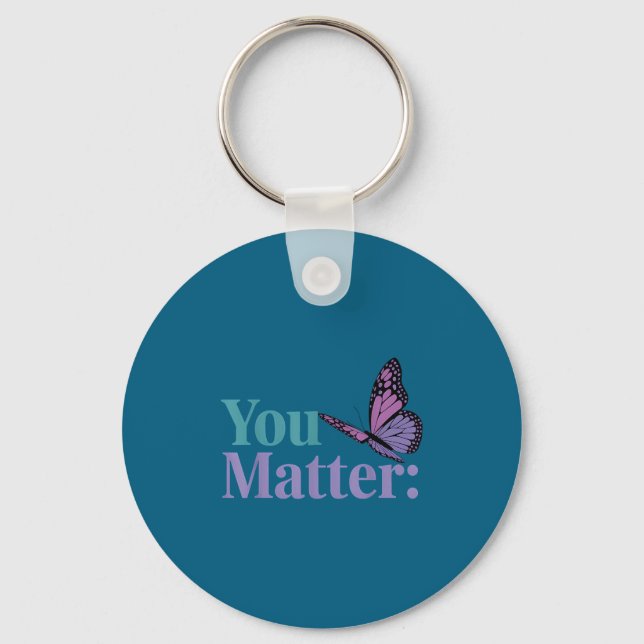 Porte-clés You Suicide Prevention Awareness Mental Health  (Recto)