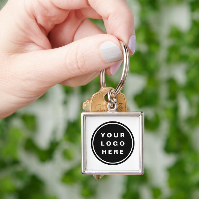 Porte-clés Your Business Logo Promoteur Business Company (main)