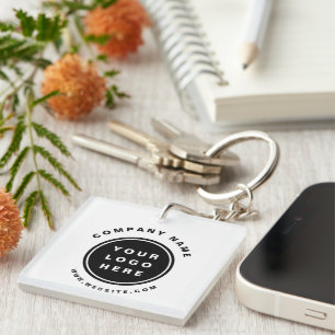 Porte-clés Your Business Logo Promoteur Business Company