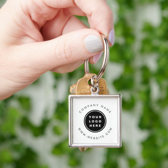 Porte-clés Your Business Logo Promoteur Business Company (main)