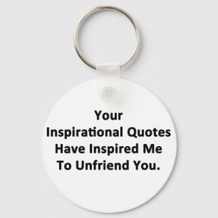 Porte-clés Your Inspirational Quotes