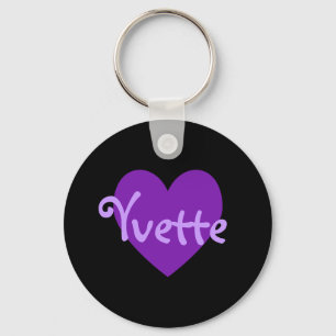 Porte-clés Yvette en violet