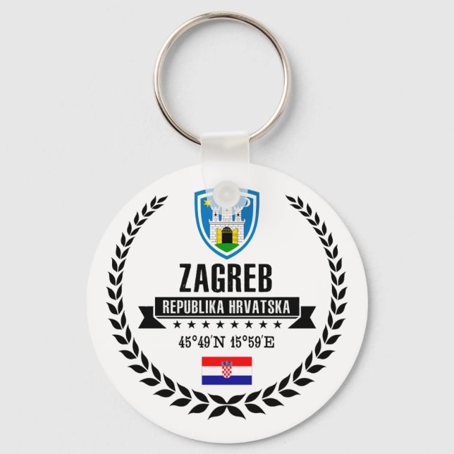 Porte-clés Zagreb (Recto)
