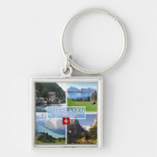 Porte-clés zCH051 INTERLAKEN Lake Thun Thunerse Swiss,