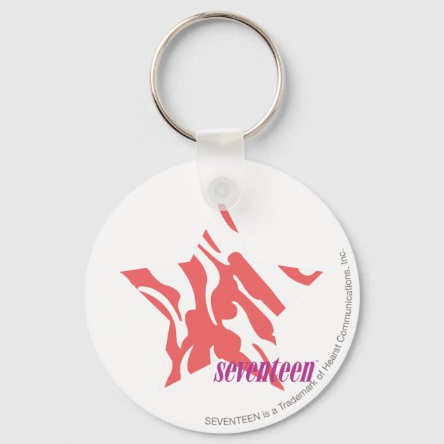 Porte-clés Zebra Pink 3 (Recto)