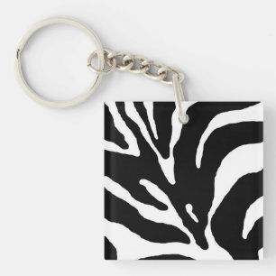 Porte-clés Zebra Stripe Poster de animal