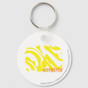 Porte-clés Zèbre Jaune 2