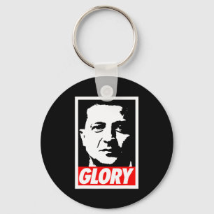 Porte-clés Zelenskyy - Gloire à l'Ukraine Soutien à l'Ukraine