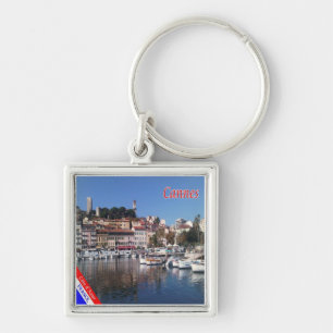 Porte-clés zFR151 CANNES, Côte d'Azur, France
