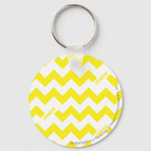 Porte-clés ZigZag Jaune