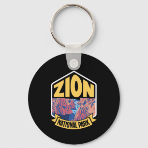 Porte-clés Zion National Park Utah Retro