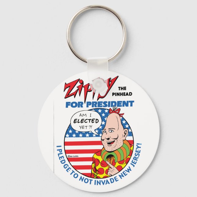 Porte-clés Zippy pour le président ! (Recto)