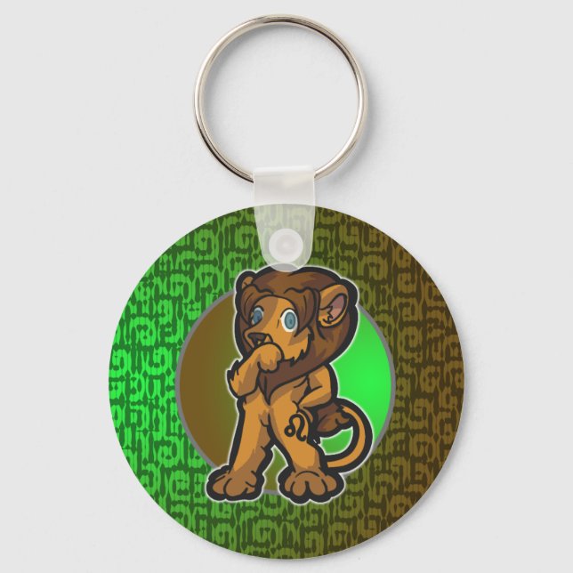 Porte-clés Zodiac occidental - Porte - clé Leo (Recto)