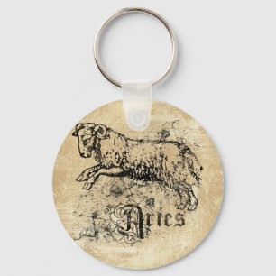 Porte-clés Zodiaque Bélier Vintage