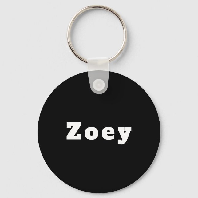 Porte-clés Zoey (Recto)
