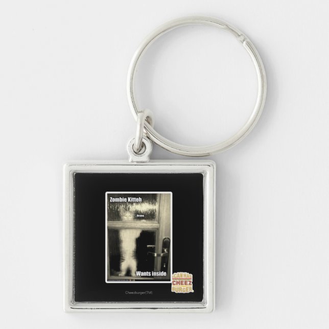 Porte-clés Zombi Kitteh (Devant)