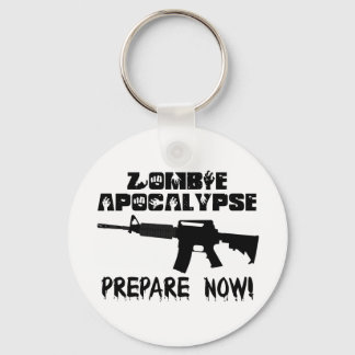 Porte-clés Zombie Apocalypse Préparer maintenant