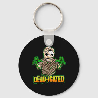 Porte-clés Zombie Soccer Player Scary Soccer Halloween 