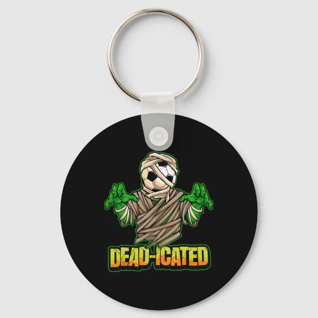 Porte-clés Zombie Soccer Player Scary Soccer Halloween  (Recto)