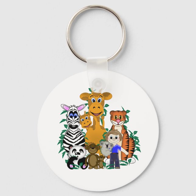 Porte-clés ZOO Boy (Recto)