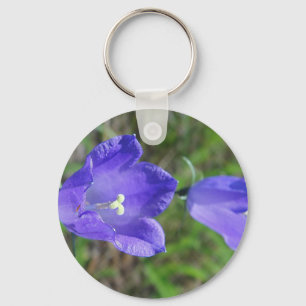 Porte-clés Zwei blaue Glockenblumen