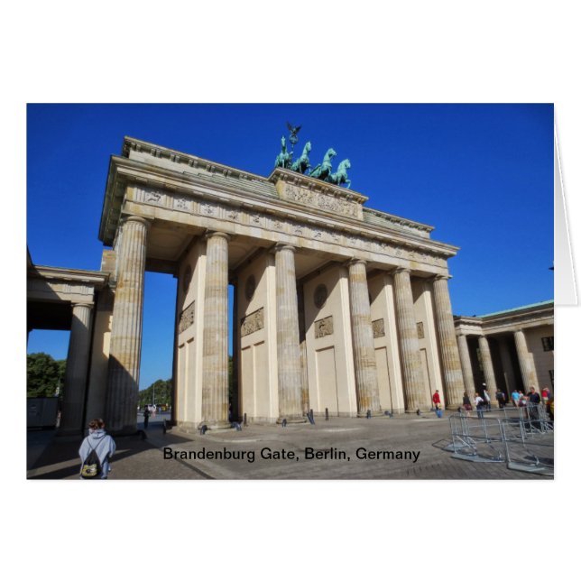 Porte de Brandebourg, Berlin, Allemagne (Devant Horizontal)