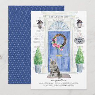 Porte de chat Maine Coon Moving Faire-part