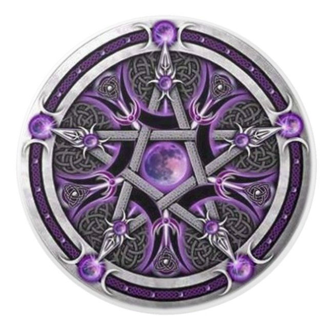 Porte de conception ou bouton celtique de tiroir (Devant)