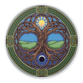 Porte de conception ou bouton celtique de tiroir