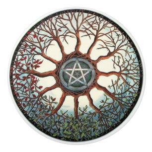 Porte de conception ou bouton celtique de tiroir