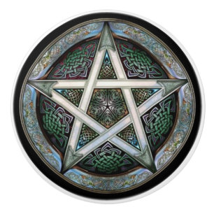 Porte de conception ou bouton celtique de tiroir