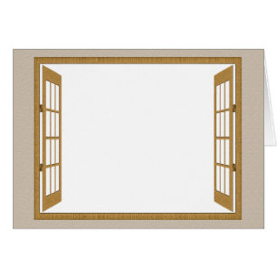 Porte de fenêtre vers n'importe où