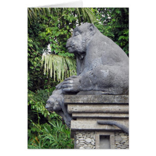 Porte de forêt de singe