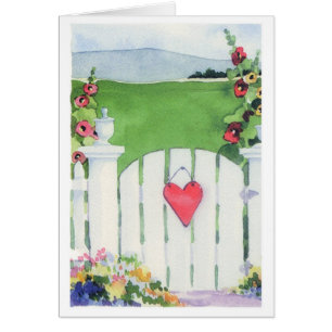 Porte de jardin - Carte de note