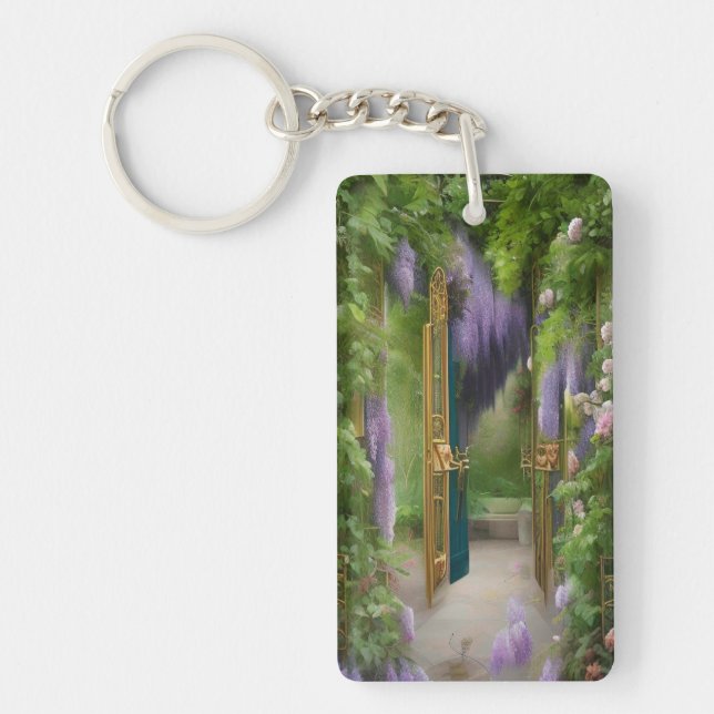 Porte de jardin et Wisteria (Devant)