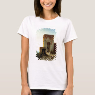 Porte de Justice, Alhambra, Granada (Öl auf Leinwa T-Shirt